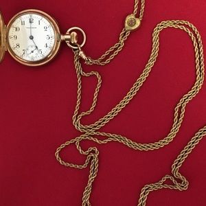 14k Refurbished “Ladies” pocket watch, Heirloom circa 1905